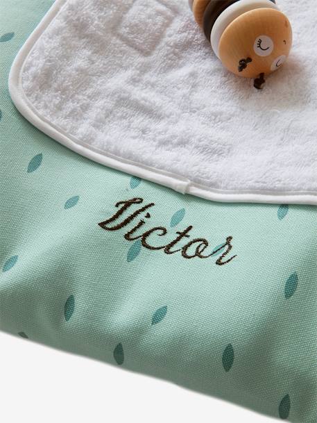 Housse de matelas à langer Ours VERT - vertbaudet enfant 