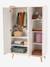 Armoire 3 portes CONFETTI BLANC/BOIS - vertbaudet enfant 