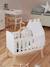 Lit poupon sur pieds en bois FSC® blanc - vertbaudet enfant 