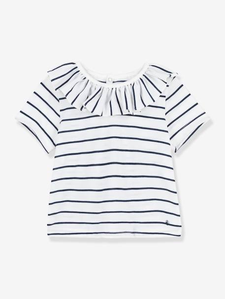 Bébé-Blouse rayée bébé manches courtes en jersey