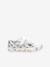 Baskets sneakers fille Gody Gold BLANC POIS MULTICO - vertbaudet enfant 