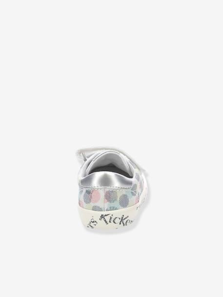Baskets sneakers fille Gody Gold BLANC POIS MULTICO - vertbaudet enfant 