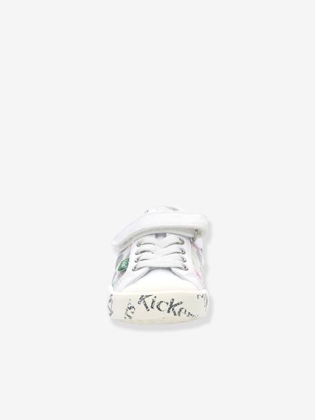 Baskets sneakers fille Gody Gold BLANC POIS MULTICO - vertbaudet enfant 