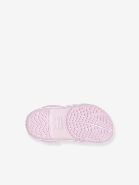 Sabots bébé Crocband Clog T (TM) BALLERINA PINK+ICE BLUE / WHITE+marine - vertbaudet enfant 