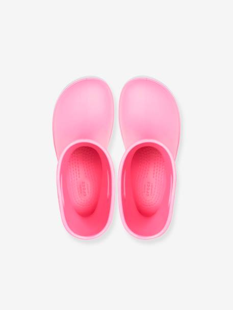 Bottes de pluie enfant Crocband Rain Boot K CROCS(TM) Pink Lemonade / Lavender - vertbaudet enfant 