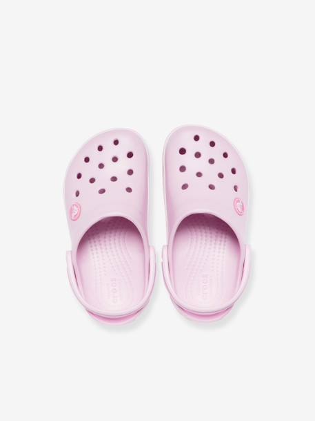 Sabots bébé Crocband Clog T (TM) BALLERINA PINK+ICE BLUE / WHITE+marine - vertbaudet enfant 