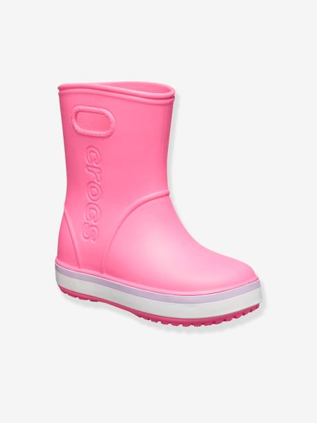 Bottes de pluie enfant Crocband Rain Boot K (TM) Pink Lemonade / Lavender - vertbaudet enfant 