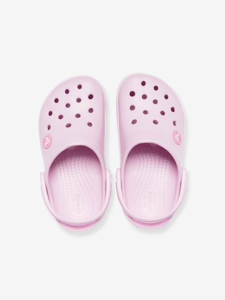 Sabots enfant Crocband Clog K (TM) BALLERINA PINK+ICE BLUE / WHITE+marine - vertbaudet enfant 