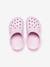 Sabots enfant Crocband Clog K (TM) BALLERINA PINK+ICE BLUE / WHITE+marine - vertbaudet enfant 
