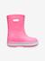 Bottes de pluie enfant Crocband Rain Boot K (TM) Pink Lemonade / Lavender - vertbaudet enfant 