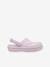Sabots enfant Crocband Clog K (TM) BALLERINA PINK+ICE BLUE / WHITE+marine - vertbaudet enfant 