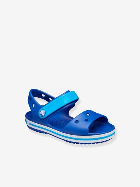 Crocband Sandal Kids CROCS(TM) CERULEAN BLAUW+NAVY ROOD - vertbaudet enfant 