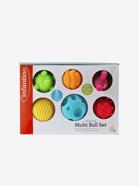 Balles Souples Sensorielles 6 Balles Souples Aux Formes/tailles Diffrentes  Pour Dveloppement Sensoriel Pour Enfants Partir De 6 Mois