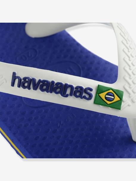 Teenslippers voor baby Brasil Logo II HAVAIANAS marine - vertbaudet enfant 