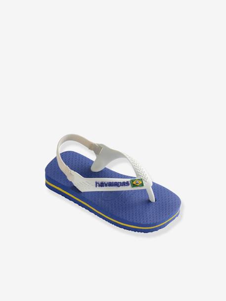 Teenslippers voor baby Brasil Logo II HAVAIANAS marine - vertbaudet enfant 
