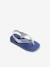 Teenslippers voor baby Brasil Logo II HAVAIANAS marine - vertbaudet enfant 