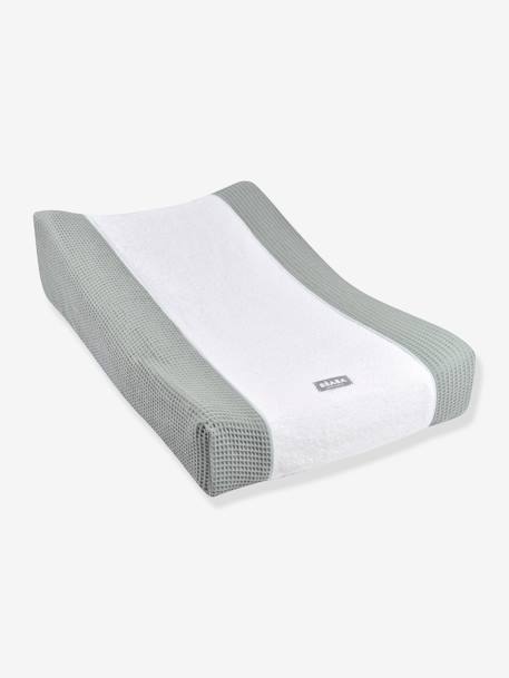Drap-housse matelas à langer Sofalange vert d'eau+vieux rose+WHITE - vertbaudet enfant 