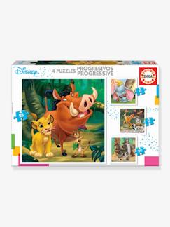 Speelgoed-4 progressieve puzzles Baby Disney 1- EDUCA