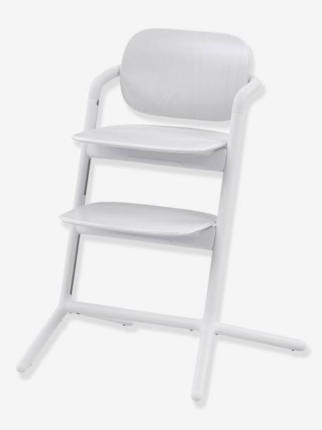 Set 3- en-1 chaise haute Cybex Lemo 2 All white+Sand white+Stone blue+Stunning black - vertbaudet enfant 