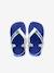 Teenslippers voor baby Brasil Logo II HAVAIANAS marine - vertbaudet enfant 