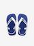Teenslippers voor baby Brasil Logo II HAVAIANAS marine - vertbaudet enfant 