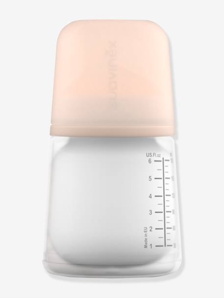 Set biberon Zero.Zero + sucette rose nude - vertbaudet enfant 