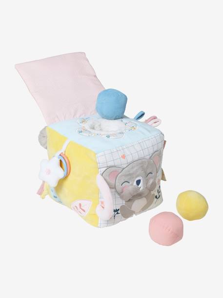 Grand cube d'activités en tissu KOALA Rose - KOALA - vertbaudet enfant 