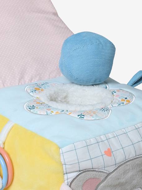 Grand cube d'activités en tissu KOALA Rose - KOALA - vertbaudet enfant 
