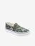 Baskets slip-on garçon kaki imprimé tropical - vertbaudet enfant 