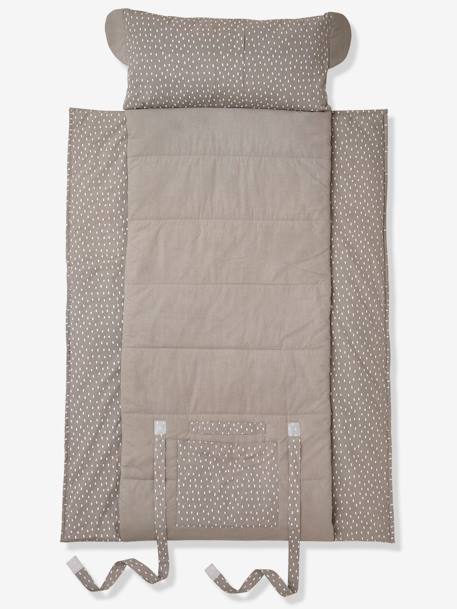 Couchage de sieste maternelle personnalisable MINILI KOALA gris - vertbaudet enfant 