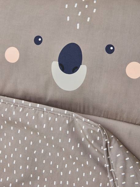 Couchage de sieste maternelle personnalisable MINILI KOALA gris - vertbaudet enfant 