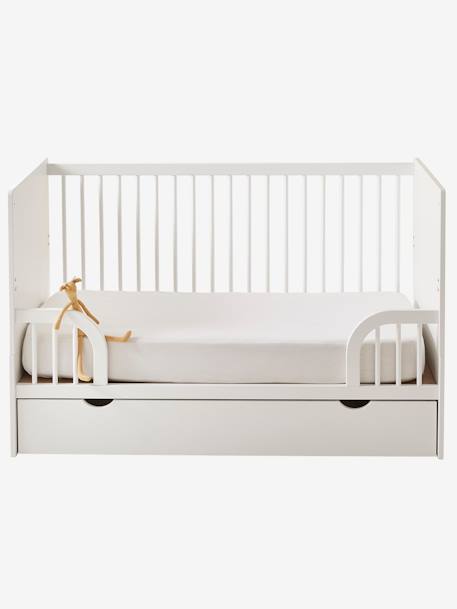 Lit Bébé évolutif 70x140cm HOLIDAYS BLANC - vertbaudet enfant 