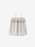 Geborduurde babyjurk met bandjes Lichtbeige met strepen - vertbaudet enfant 