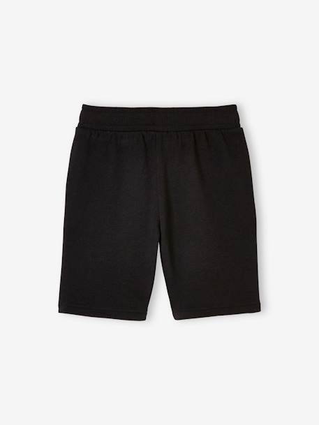 Lot de 2 bermudas garçon en molleton lot encre+lot noir - vertbaudet enfant 