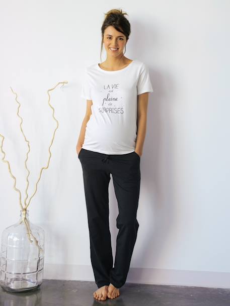 Pantalon yoga de grossesse et post-grossesse NOIR - vertbaudet enfant 
