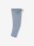 Pantacourt fille en gaze de coton anthracite+bleu - vertbaudet enfant 