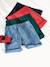 Chino bermuda voor jongens beige+BLAUW+grijsblauw+groen+rood+zandbeige - vertbaudet enfant 