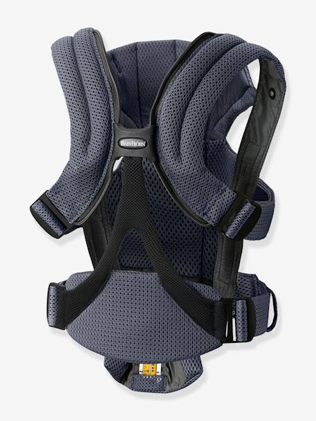 Porte-bébé physiologique BabyBjörn Move Mesh 3D ANTHRACITE+beige - vertbaudet enfant 