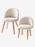 Chaise fausse fourrure enfant cannelle+ivoire+kaki - vertbaudet enfant 