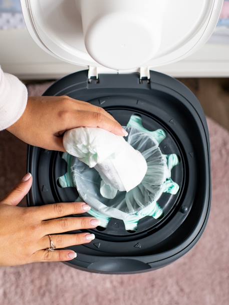 Poubelle à couches Twist & click Tommee Tippee SANGENIC BLANC COTON - vertbaudet enfant 