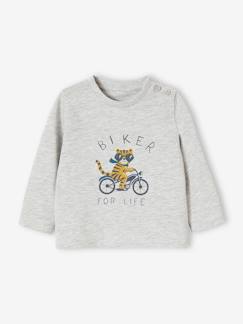 Baby-T-shirt, coltrui-T-shirt-Decoratief T-shirt babyjongen
