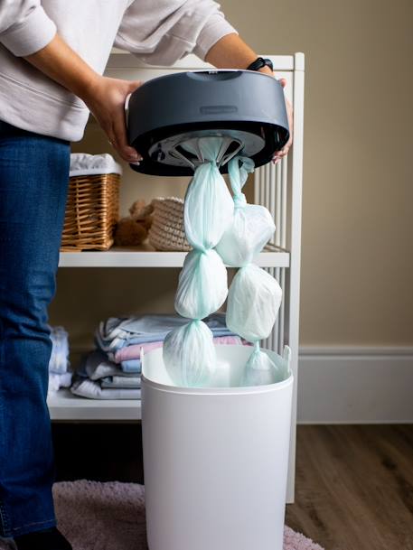 Poubelle à couches Twist & click Tommee Tippee SANGENIC BLANC COTON - vertbaudet enfant 