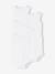 Lot de 5 bodies débardeur bébé en interlock BASICS lot blanc - vertbaudet enfant 