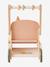 Chariot de marche poussette en bois FSC® rose+vert - vertbaudet enfant 