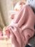 Babydeken tricot point de riz van biologisch katoen* roze - vertbaudet enfant 