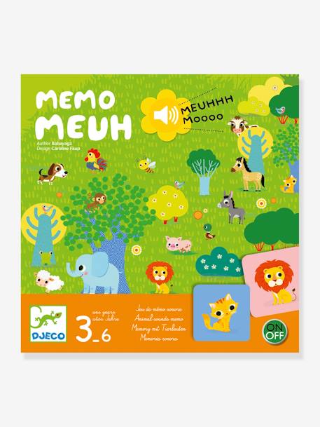 Memo Meuh - DJECO groen - vertbaudet enfant 