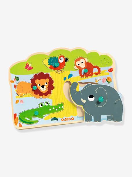 Puzzle Sonore Baobab - jaune - vertbaudet enfant 