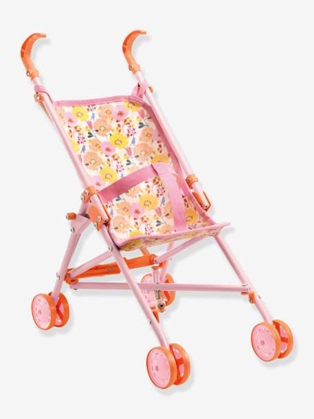 Poussette - orange+rose - vertbaudet enfant 