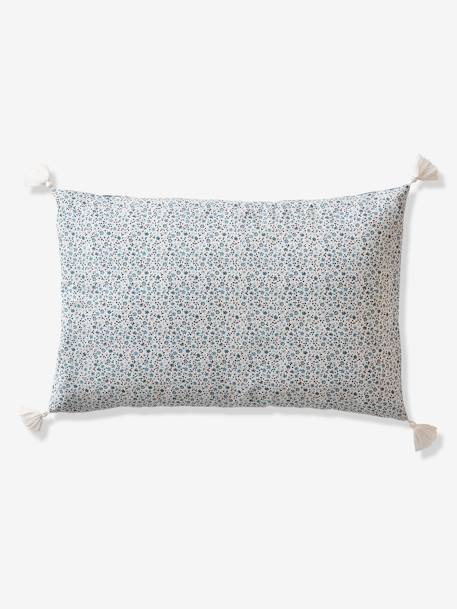 Parure housse de couette + taie d'oreiller enfant CARAVANE marine / écru - vertbaudet enfant 