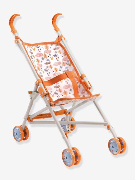 Poussette - orange+rose - vertbaudet enfant 